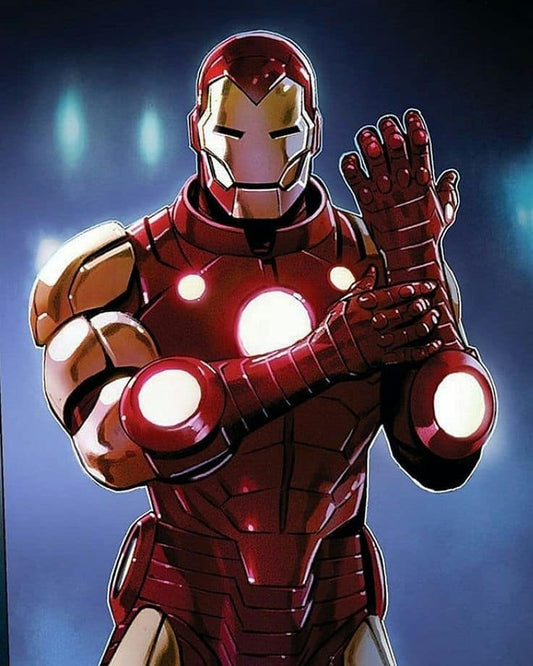 Iron Man Pose (2) Print Poster