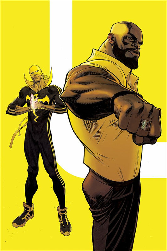 Iron Fist And Luke Cage Power Man Art Print Decor Poster
