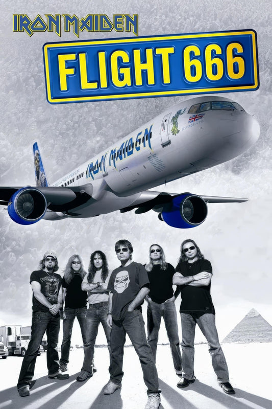 Iron Maiden Flight 666 (2009) Movie Magnet