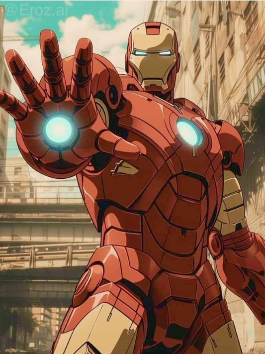 Iron Man Character Design 7893 Print Poster