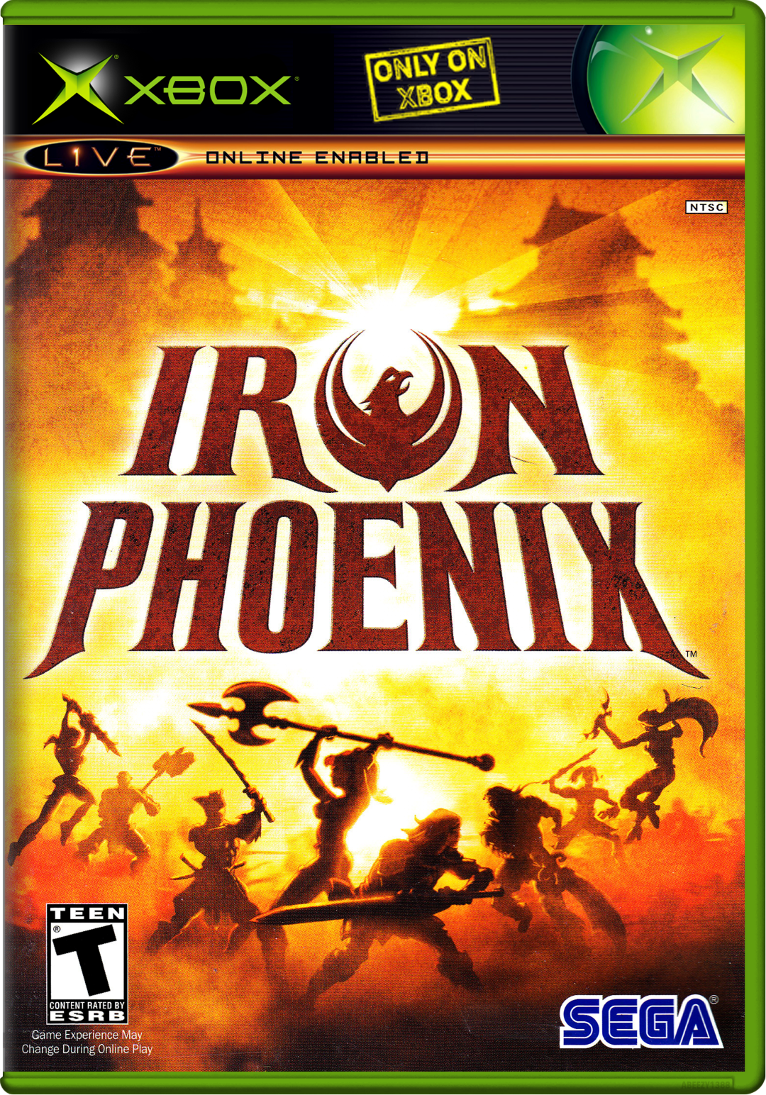 Iron Phoenix Xbox Keychain
