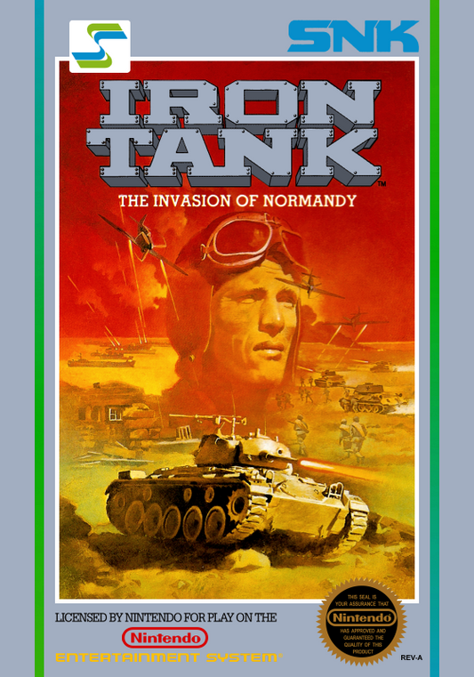 Iron Tank (Usa) Nes Print Poster