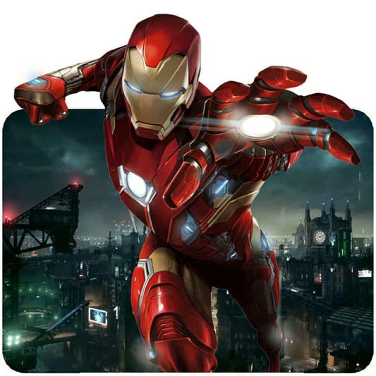Ironman Action Scene Print Poster