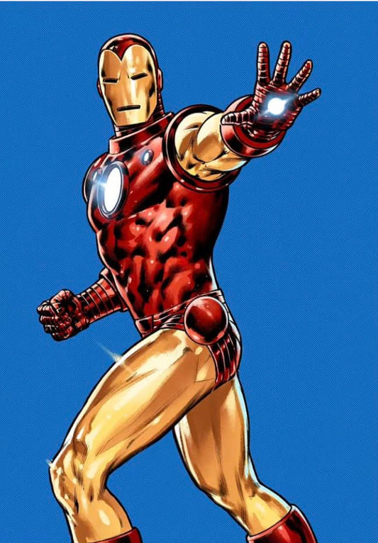 Ironman Hero Pose Print Poster