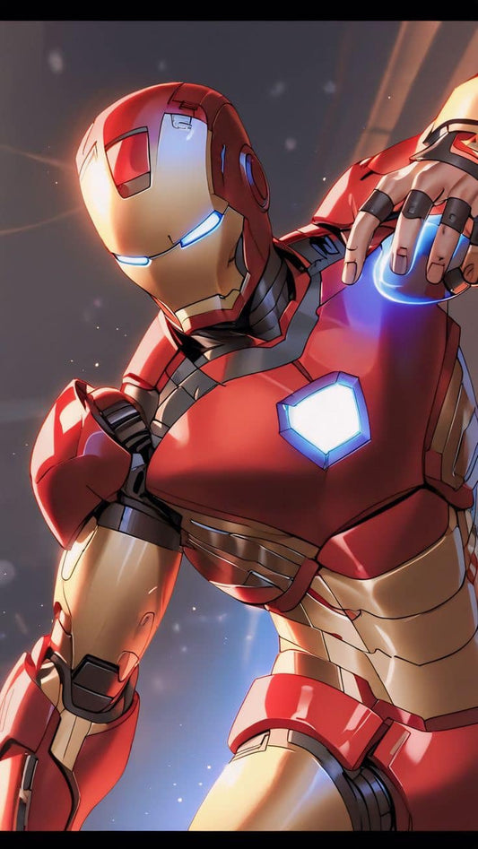 Ironman Hero Pose (2) Print Poster