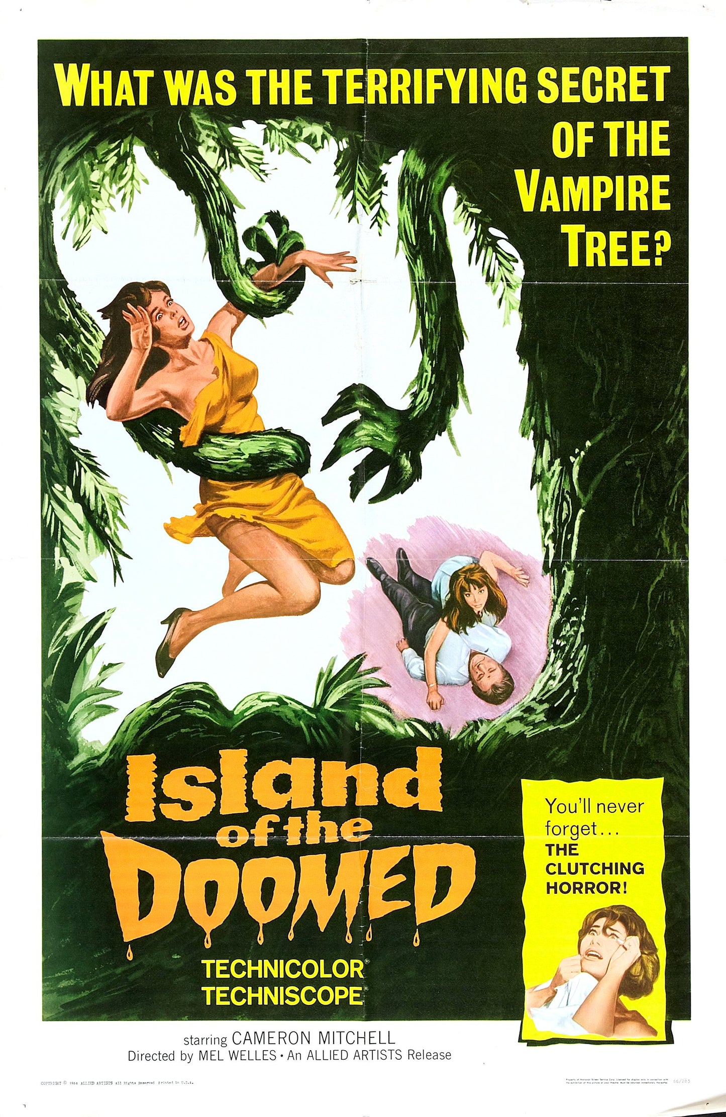 Island Of Doomed 01 Movie Magnet