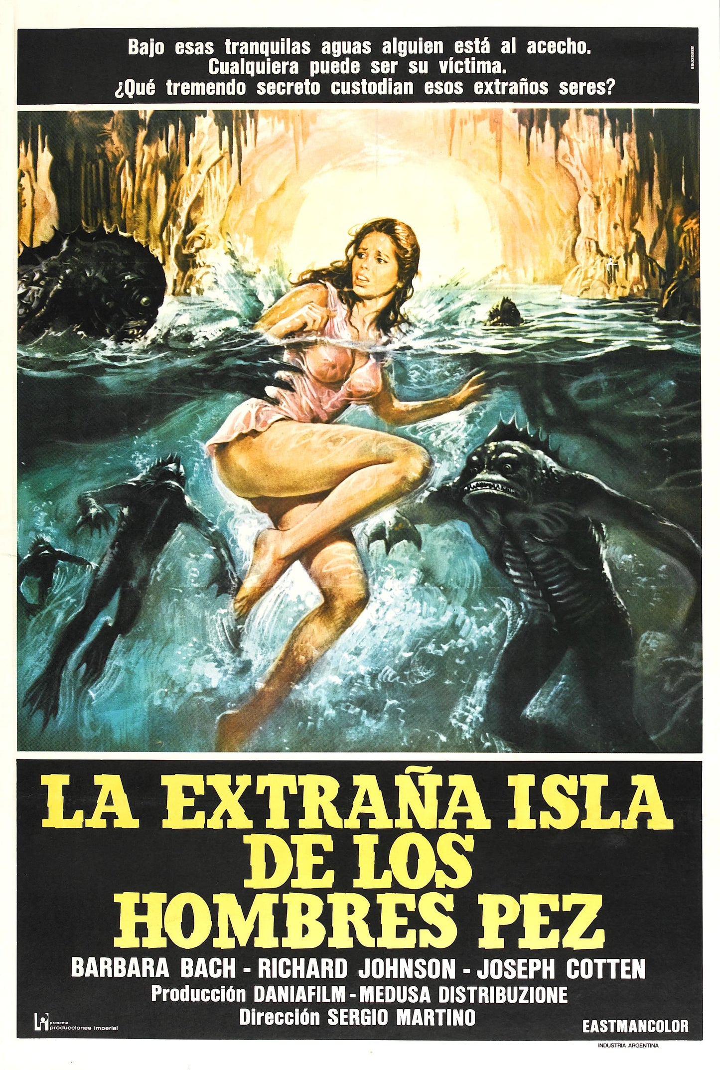 Island Of Fishmen 02 Movie Magnet