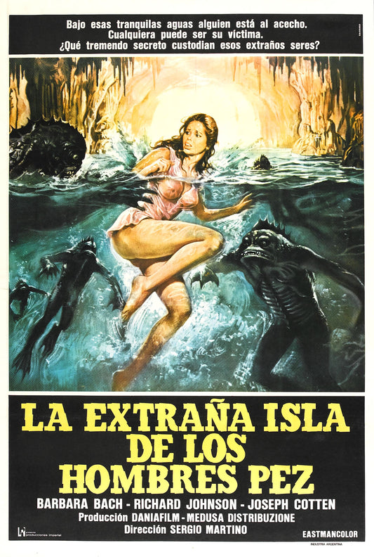 Island Of Fishmen 02 Movie Magnet