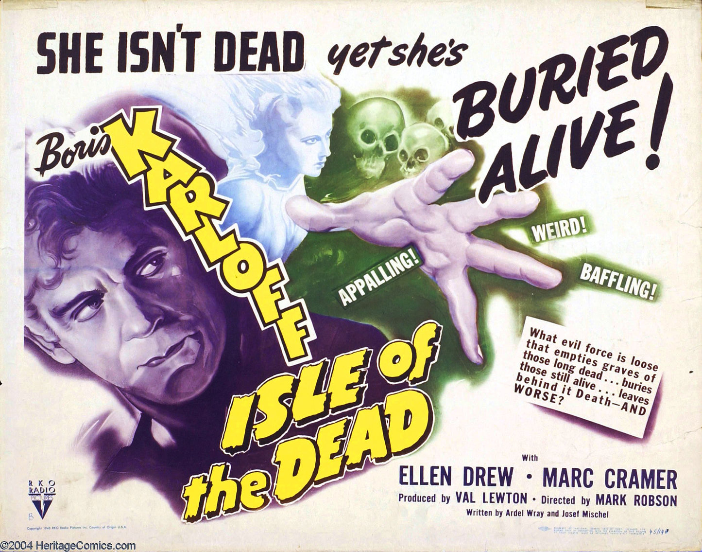 Isle Of The Dead 04 Movie Keychain