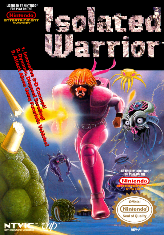Isolated Warrior (Usa) Nes Print Poster