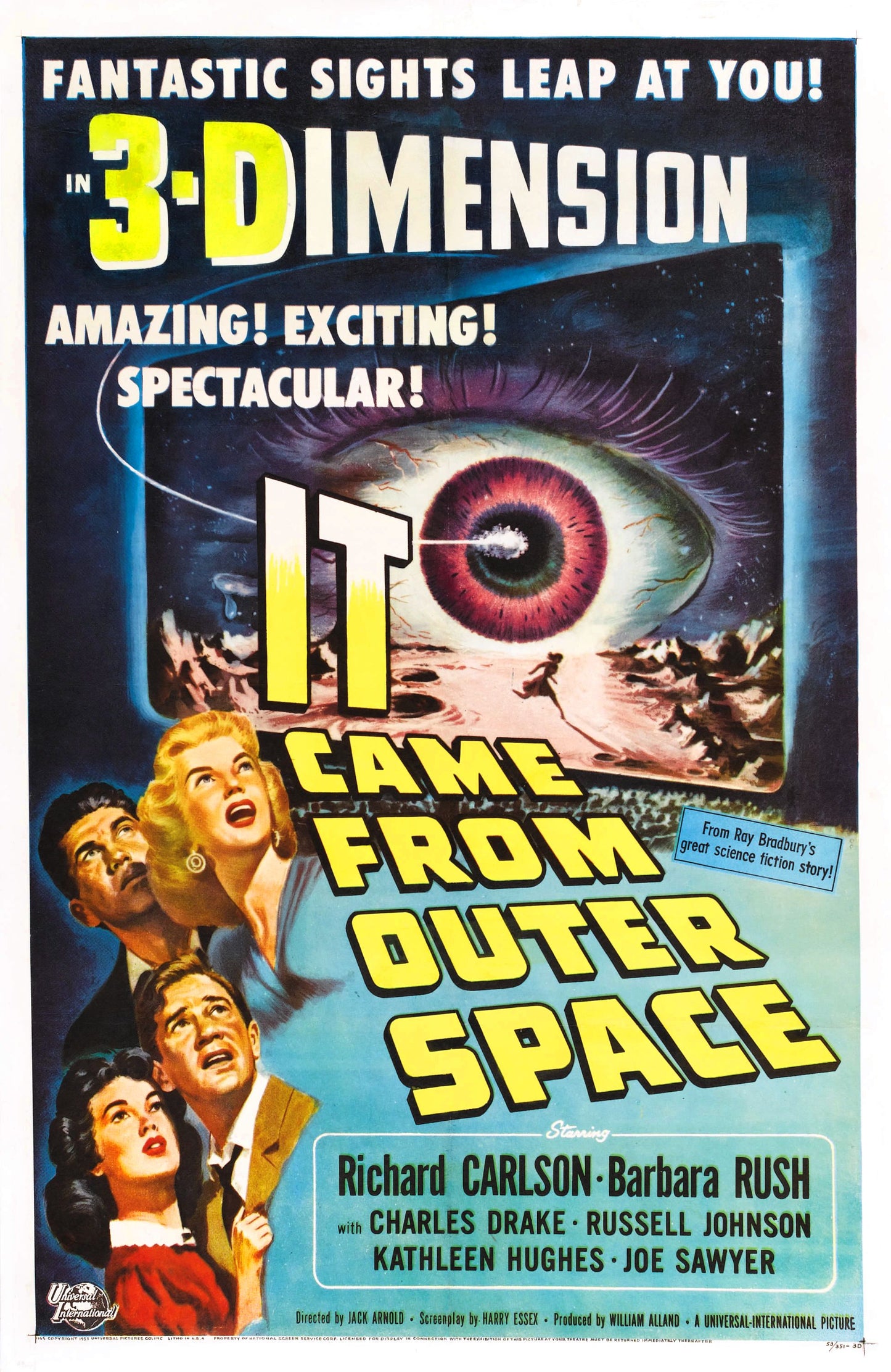 It Came From Outer Space 1953 01 Movie Magnet
