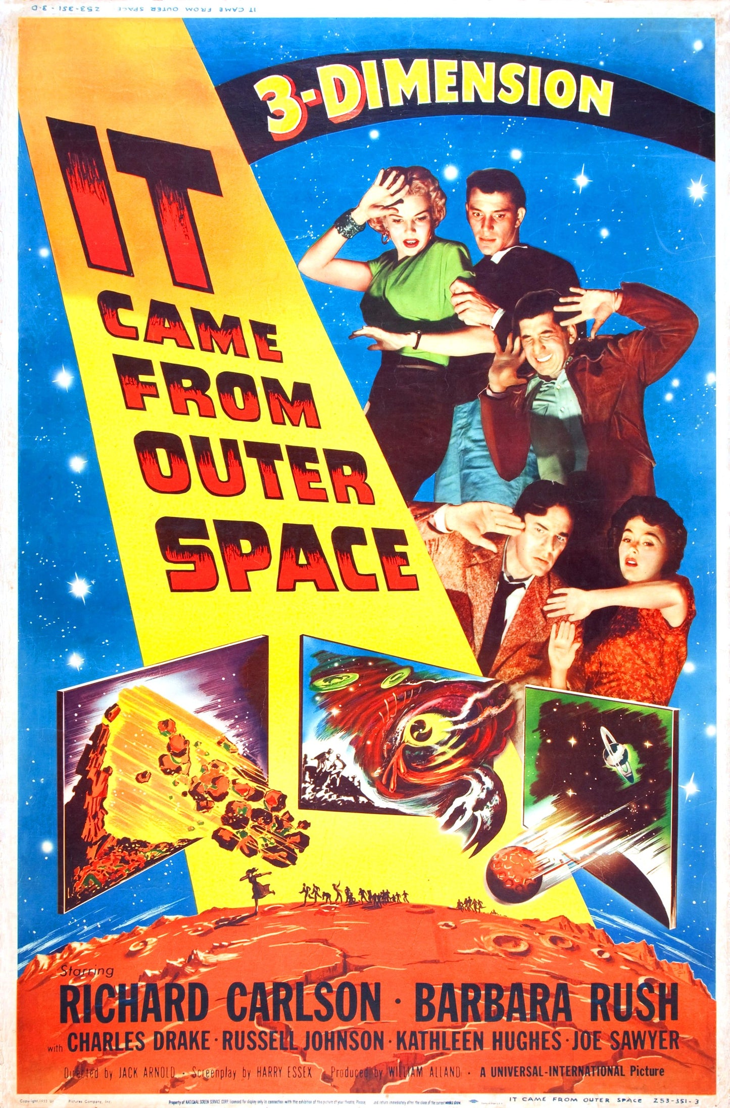It Came From Outer Space 1953 03 Movie Magnet