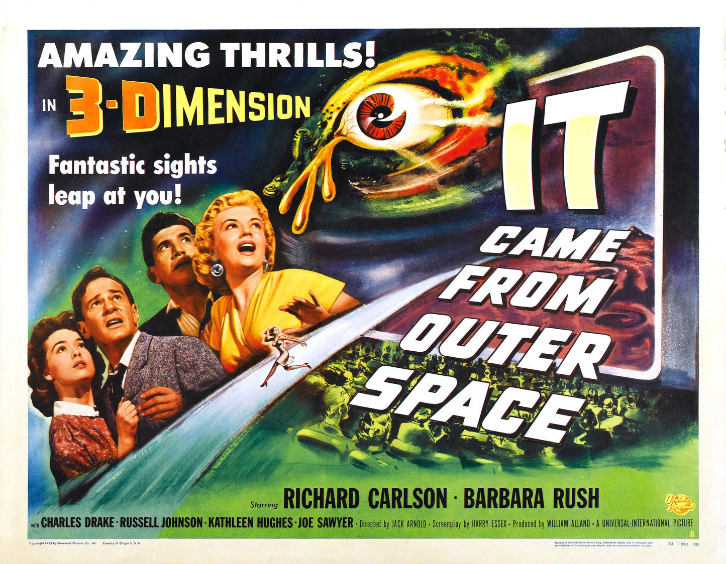 It Came From Outer Space 1953 07 Movie Magnet