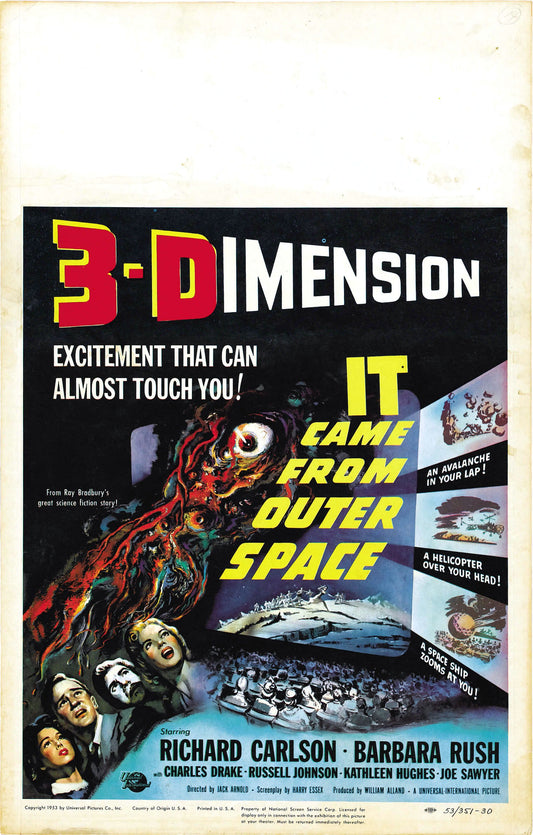 It Came From Outer Space 1953 08 Movie Magnet