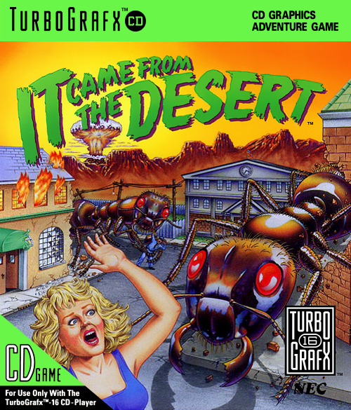 It Came From The Desert (Cd) Turbografx 16 Keychain