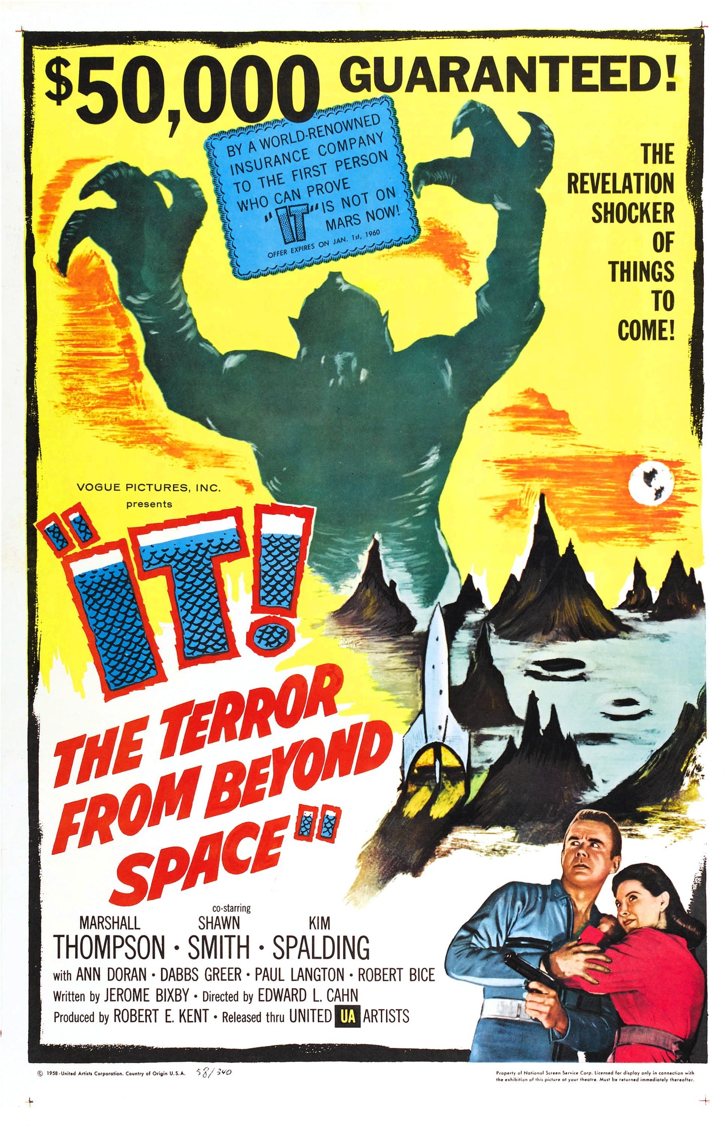 It Terror From Beyond Space 01 Movie Magnet