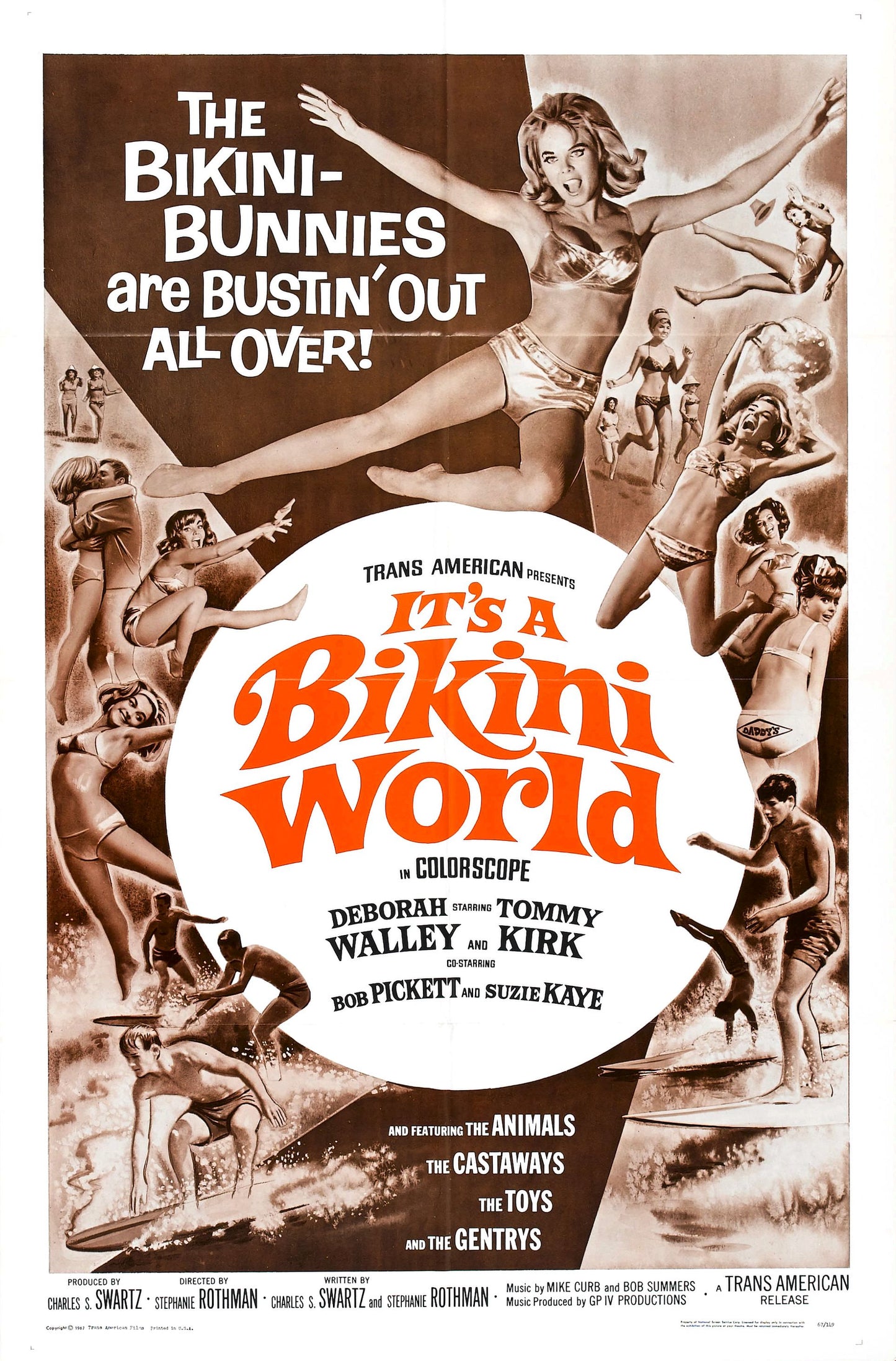 Its A Bikini World 01 Movie Magnet