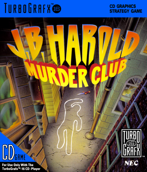 J.B. Harold Murder Club (Cd) Turbografx 16 Print Poster
