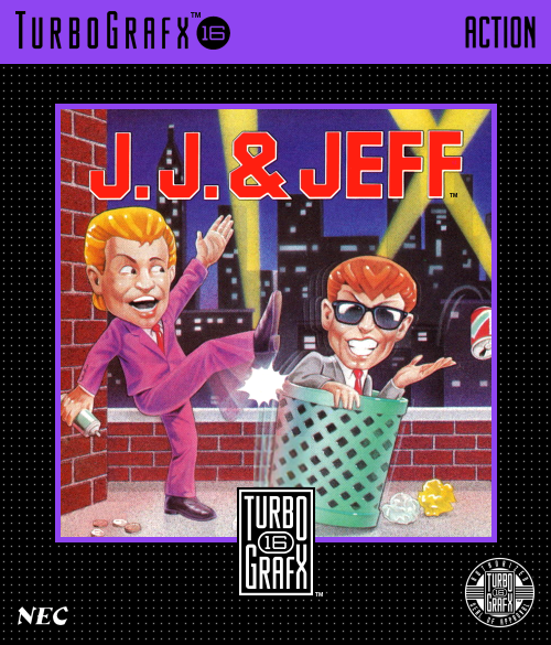 J.J. & Jeff Turbografx 16 Print Poster