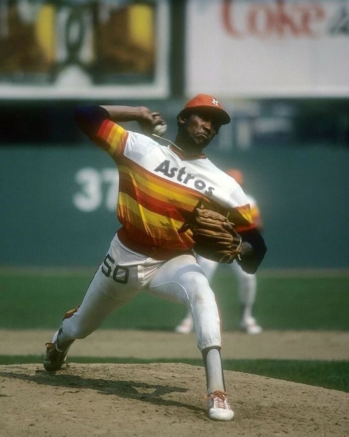 J.R. Richard Photo Houston Astros Baseball Picture Mlb Game Action
