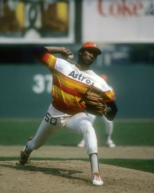 J.R. Richard Photo Houston Astros Baseball Picture Mlb Game Action