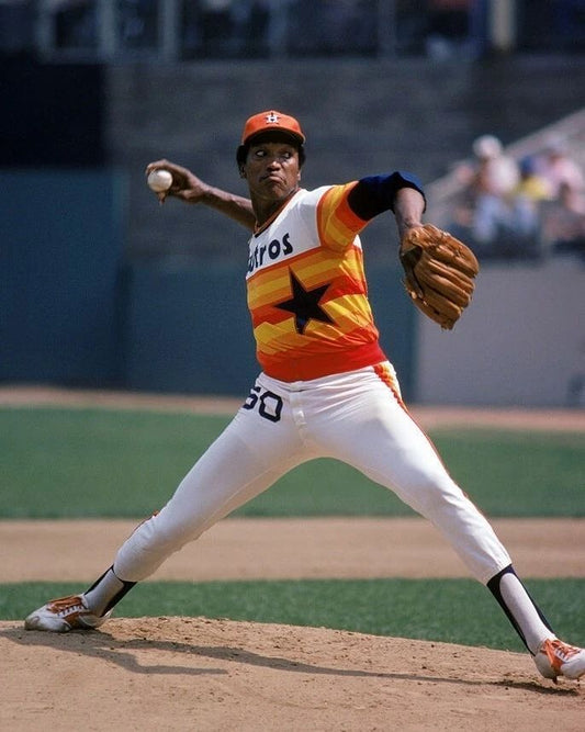 J.R. Richard Photo Houston Astros Baseball Picture Mlb Stretch