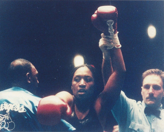 Jackie Frazier Photo Boxing Picture Victory