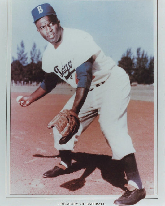 Jackie Robinson Keychain Brooklyn Dodgers Baseball Picture Pivot