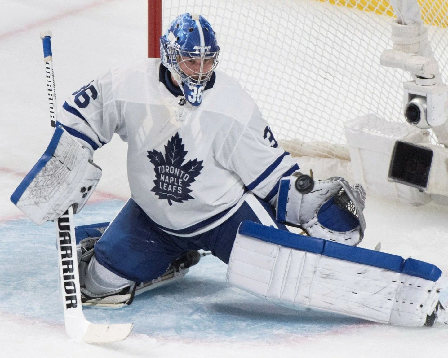 Jack Campbell Keychain Toronto Maple Leafs Picture Nhl Glove Save