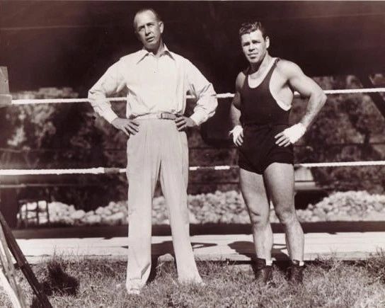 Jack Doc Kearns & Mickey Walker Magnet Boxing Picture