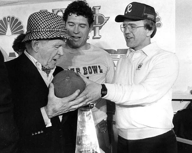 Jack Kent Cooke John Riggins Joe Gibbs Photo Washington Redskins Picture