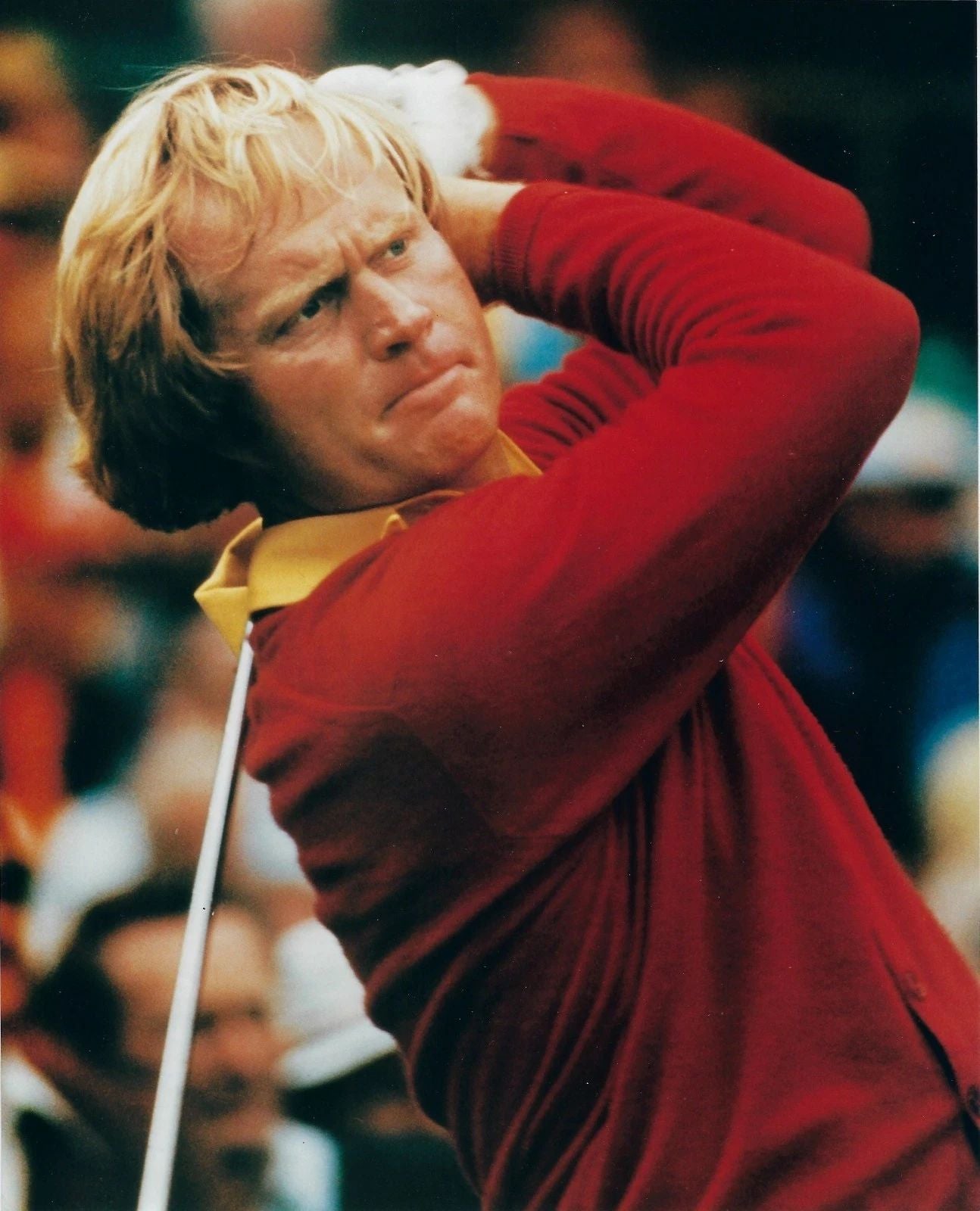 Jack Nicklaus Photo Golf Close Up Picture Pga