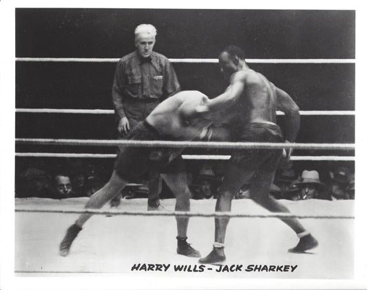 Jack Sharkey Vs Harry Wills Photo Boxing Picture