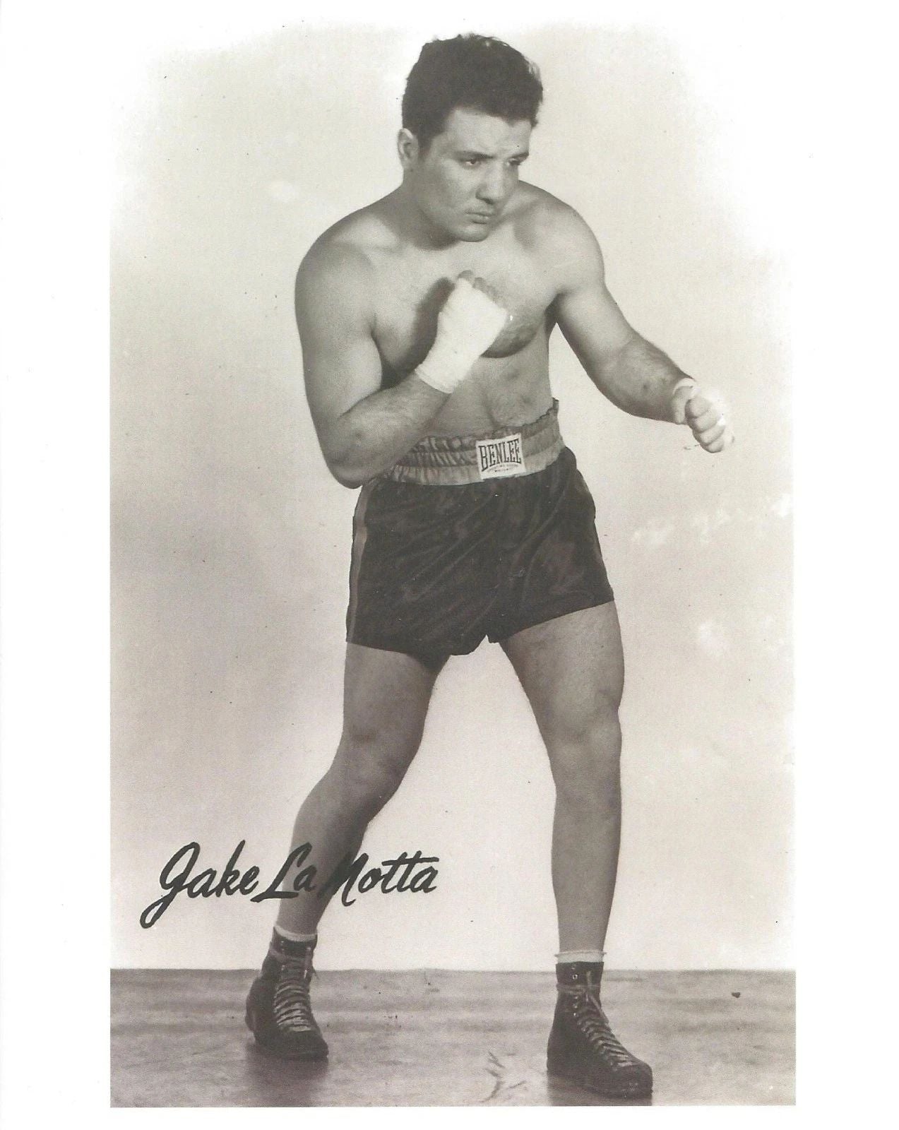 Jake Lamotta Photo Boxing Picture