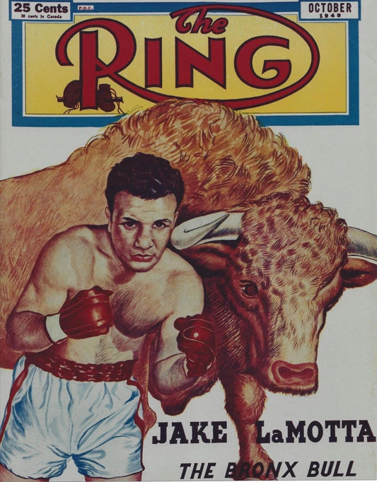 Jake Lamotta Photo Boxing Picture Raging Bull The Ring Picture