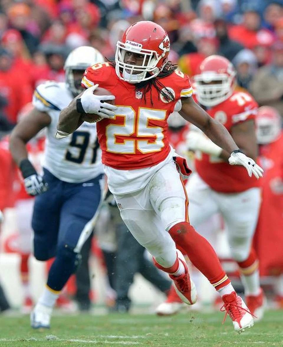 Jamaal Charles Keychain Kansas City Chiefs Kc Picture Nfl Football