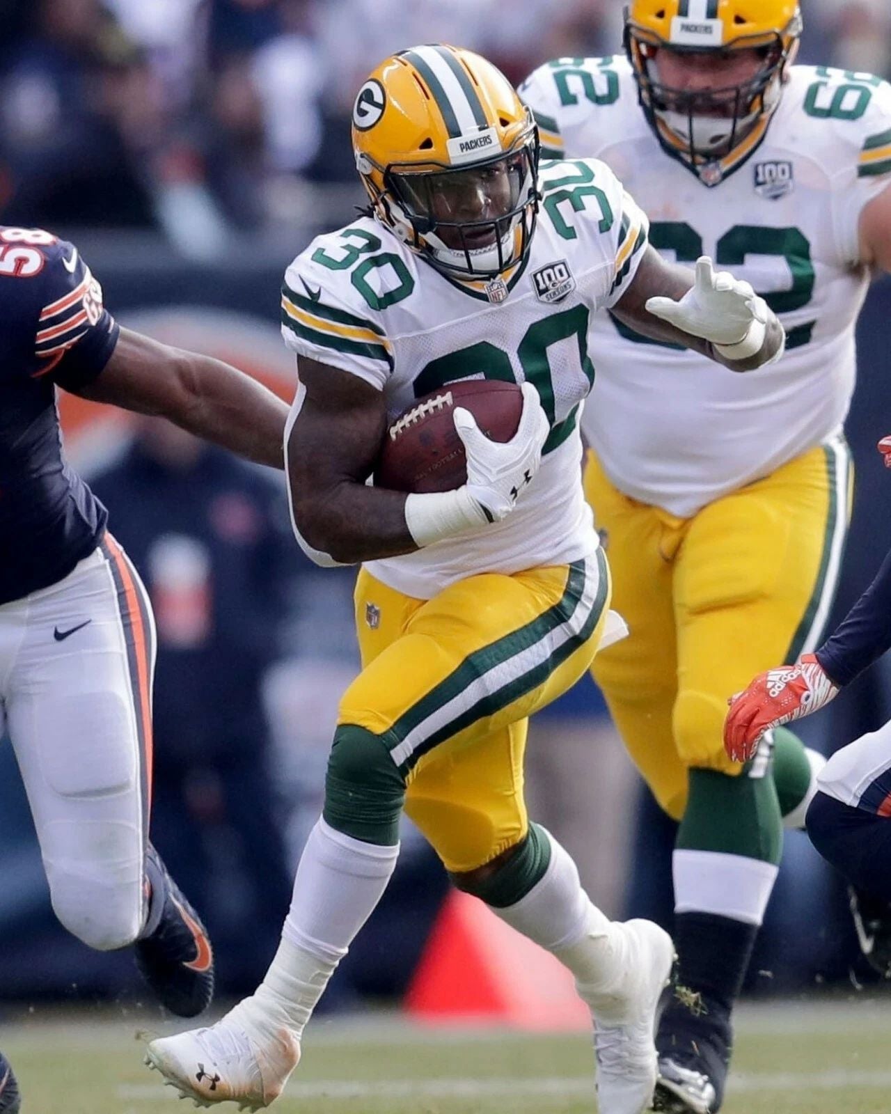 Jamaal Williams Photo Green Bay Packers Picture Nfl Football