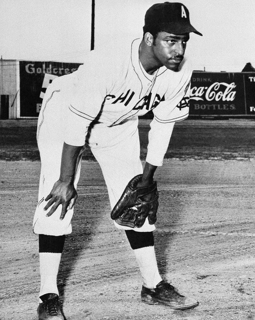 James Pendleton Keychain Chicago American Giants Baseball Picture Negro League