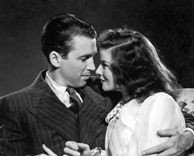 James Stewart And Katharine Hepburn Glossy Photo The Philadelphia Story