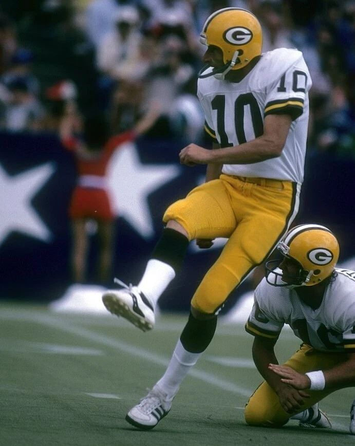 Jan Stenerud Photo Green Bay Packers Picture Nfl Fg