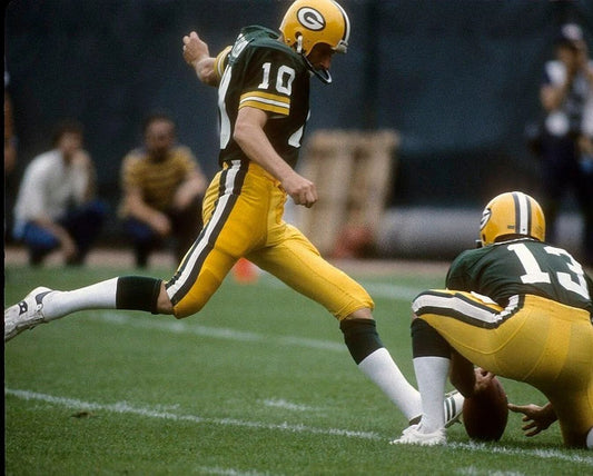 Jan Stenerud Keychain Green Bay Packers Picture Nfl Kicking