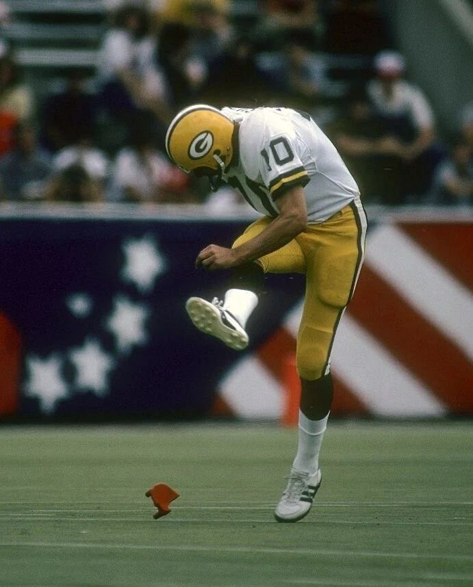 Jan Stenerud Photo Green Bay Packers Picture Nfl Off Tee