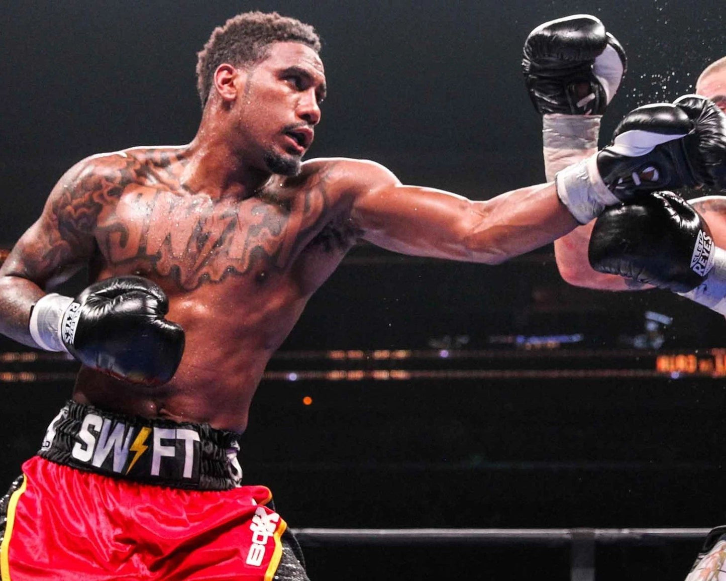 Jarrett Hurd Keychain Boxing Picture