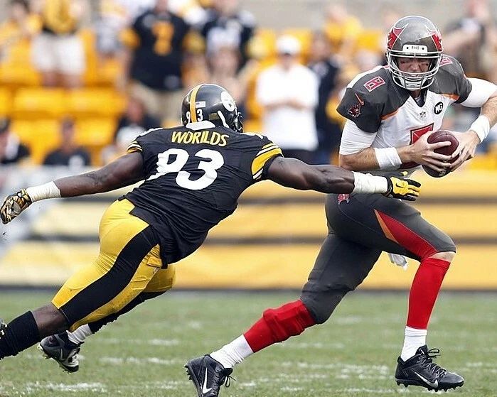 Jason Worilds Photo Pittsburgh Steelers Picture Nfl Football Game Action