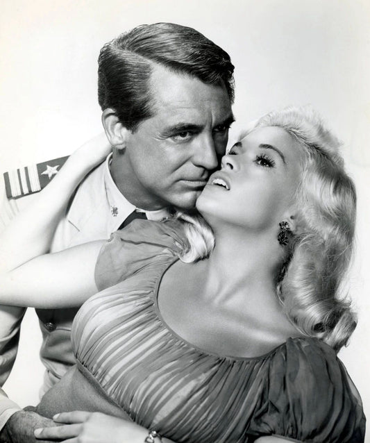 Jayne Mansfield & Cary Grant In Kiss Them For Me Picture Magnet Print