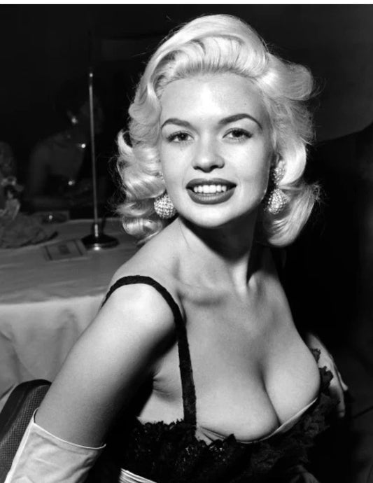 Jayne Mansfield In 1956 Award Show Picture Photo Print