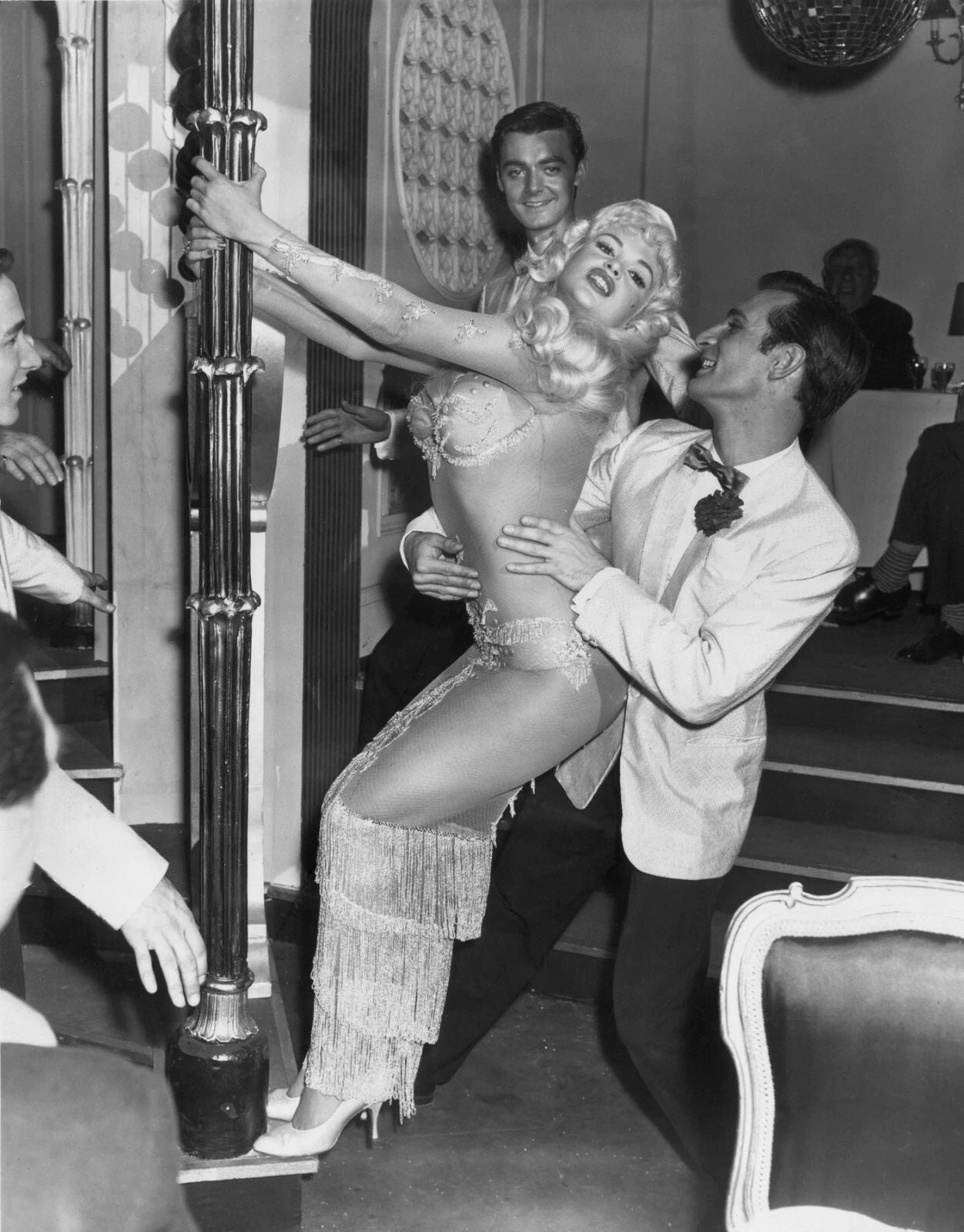 Jayne Mansfield In 1960 Movie Playgirl After Dark Picture Magnet Print
