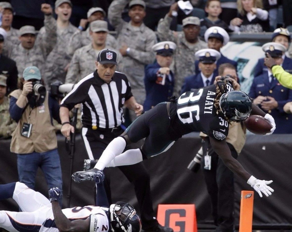 Jay Ajayi Photo Philadelphia Eagles Football Picture Nfl Td Catch