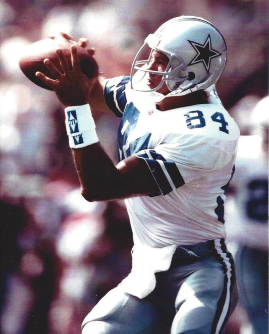 Jay Novacek Magnet Dallas Cowboys Picture Nfl Football Close Action