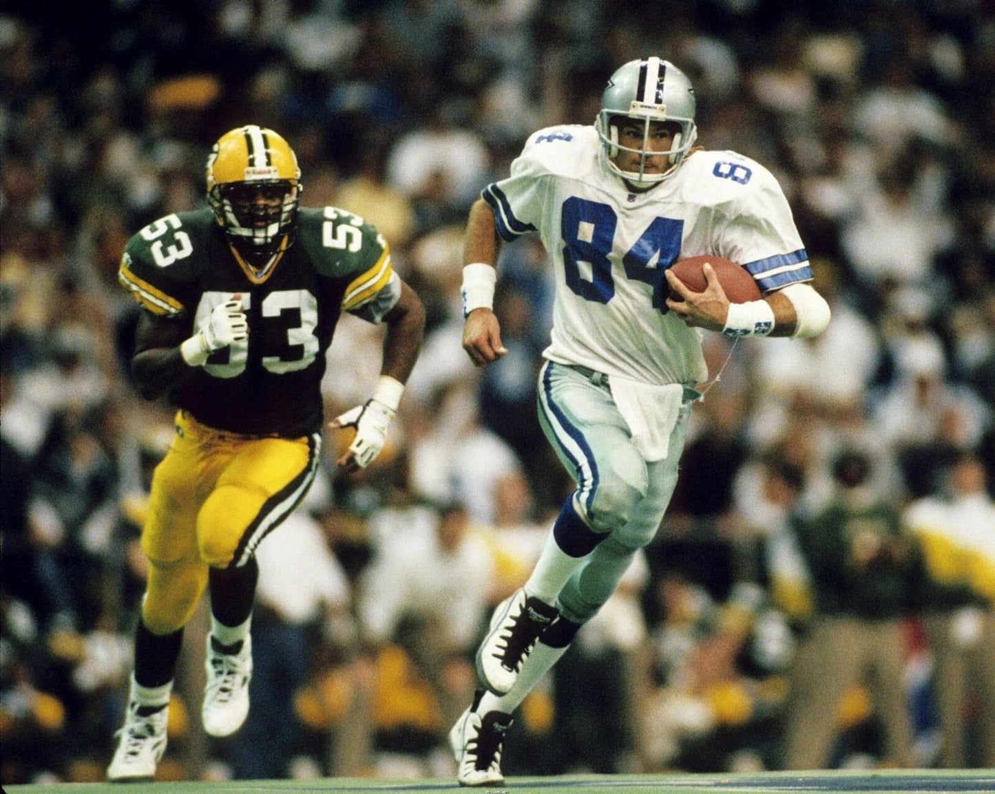 Jay Novacek Photo Dallas Cowboys Nfl Football Vs Packers 300 Piece Jigsaw Puzzle